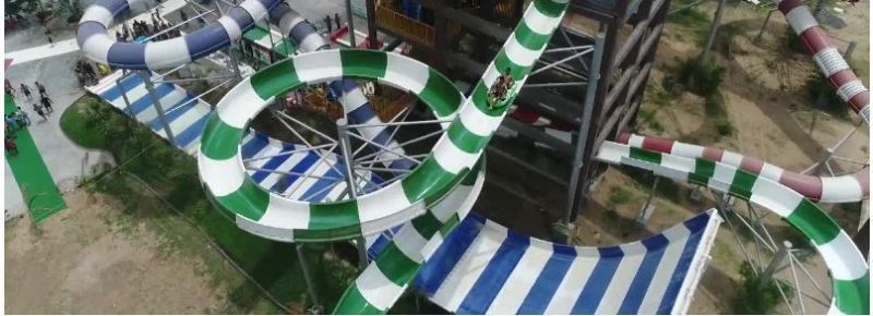 Pool Free Fall Water Slide