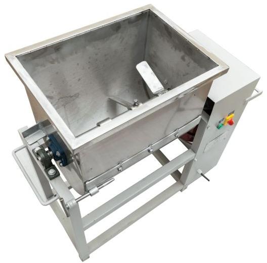 Silver 220V Fully Automatic Polished Stainless Steel 25Kg SMT Dough Kneader