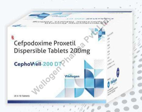 Cephowell-200 DT Tablets