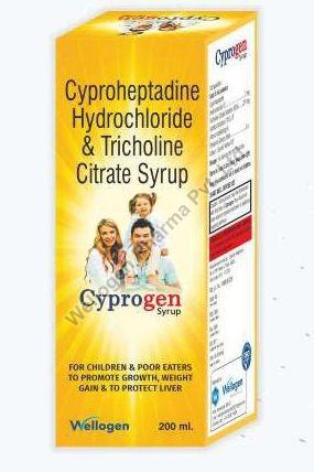 Cyprogen Syrup, Packaging Type : Plastic Bottle