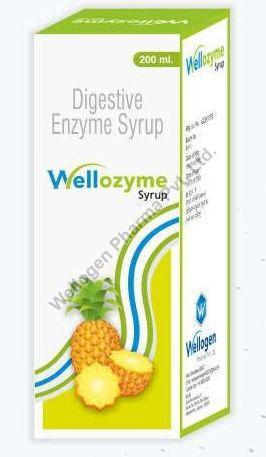 Wellozymel Wellozyme Syrup, Packaging Type : Plastic Bottle