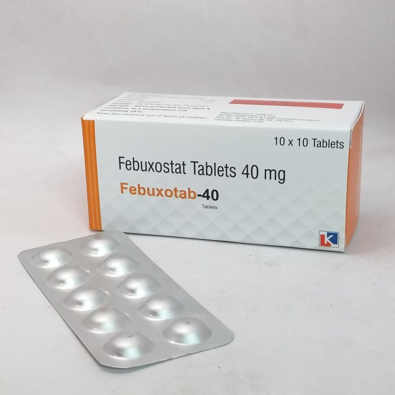 Kepran Healthcare Febuxotab 40mg Tablets