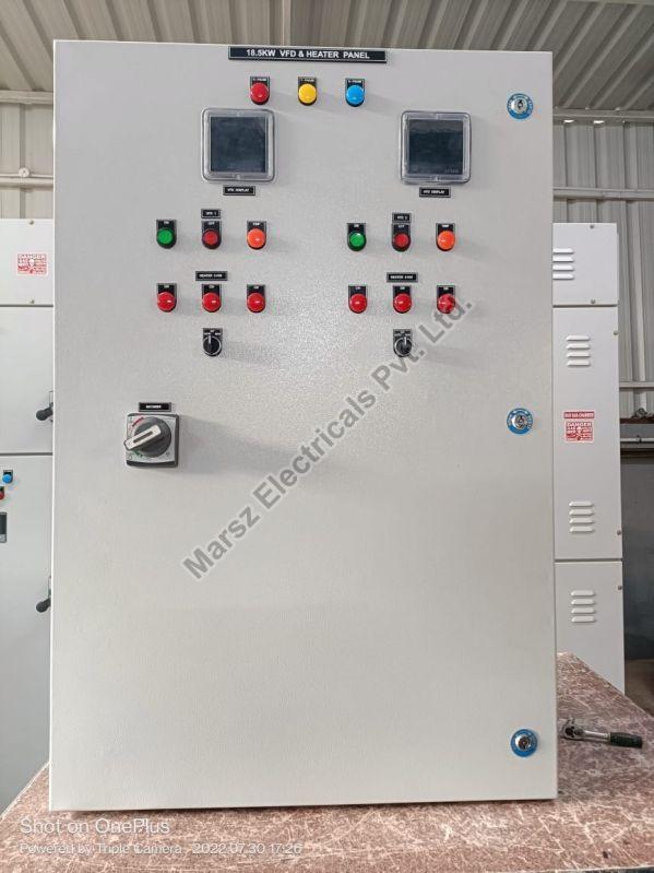 Electric 18.5 Kw VFD Control Panel, for Industrial, Color : Grey
