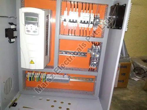 Grey 30 Kw VFD Control Panel, for Industrial, Power Source : Electric