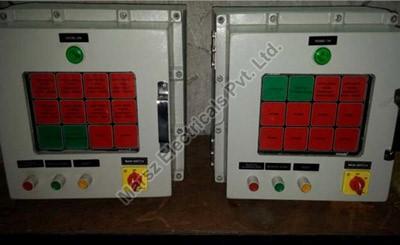 Electric Mild Steel Annunciator Flameproof Control Panel, for Industrial, Autoamatic Grade : Automatic