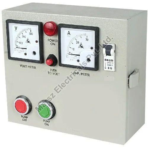 380V Electric Mild Steel Submersible Pump Control Panel, for Industrial, Autoamatic Grade : Automatic