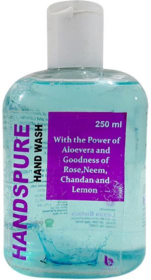 Lezaa Ayurveda Handspure Hand Wash, Packaging Type : Plastic Bottle