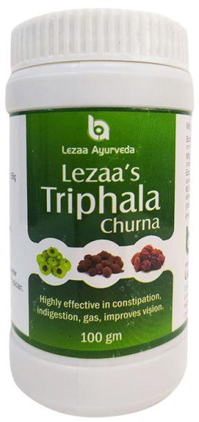 Lezaa's Triphala Churna, Packaging Type : Plastic Bottle