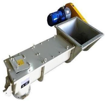 380V Motor Polished Stainless Steel Screw Conveyor, for Industrial Use, Rated Power : 9-12 KW