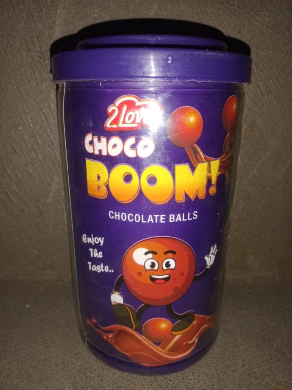 2 Love Oval Choco Boom Chocolate Balls, Packaging Type : Plastic Box