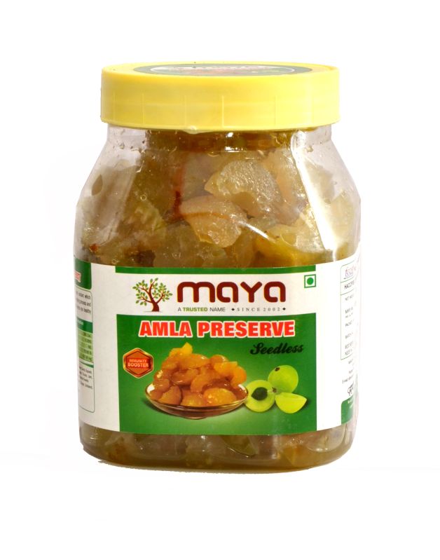 Maya Amla Murabba Seedless, Packaging Type : Plastic Box