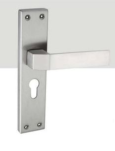 Silver JE-102 Stainless Steel Mortise Handle
