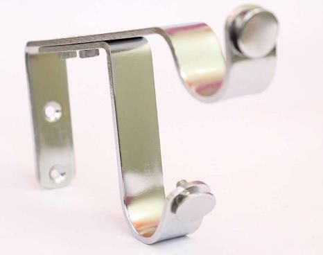 Silver Polished Stainless Steel Double Support, Shape : Rectangle