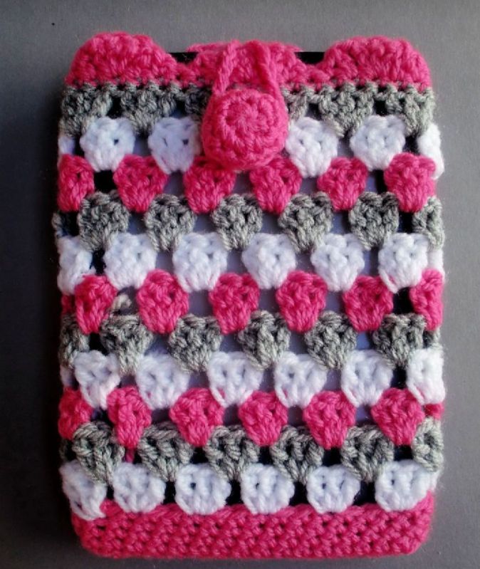 Handmade Crochet Mobile Cover