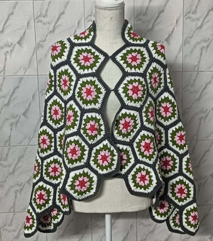 Ladies Crochet Sweater