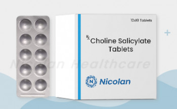  Choline Salicylate Tablet, Packaging Type : Alu Alu