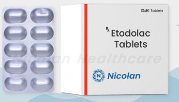  Etodolac Tablet, Packaging Type : Alu Alu