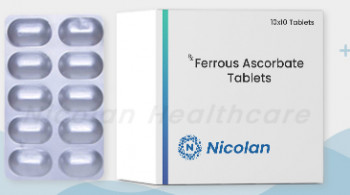  Ferrous Ascorbate Tablets, Packaging Type : Alu Alu