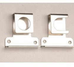 Polished Plain stainless steel universal bracket, Size : 20mm - 25mm