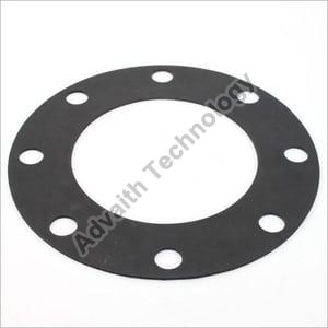 Round Polished EPDM Rubber Gaskets, for Industrial, Pattern : Plain