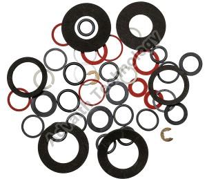 Round Polished Silicone Rubber Gaskets, for Industrial, Pattern : Plain