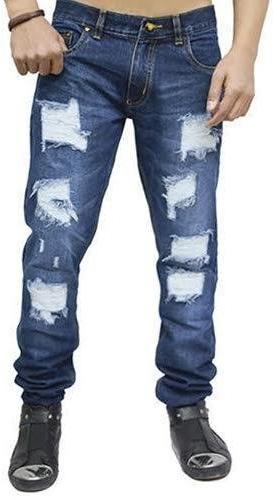 Mens Rugged Jeans, Feature : Color Fade Proof