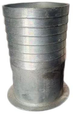 Polished MS Hose Nipple, Connection : Threaded