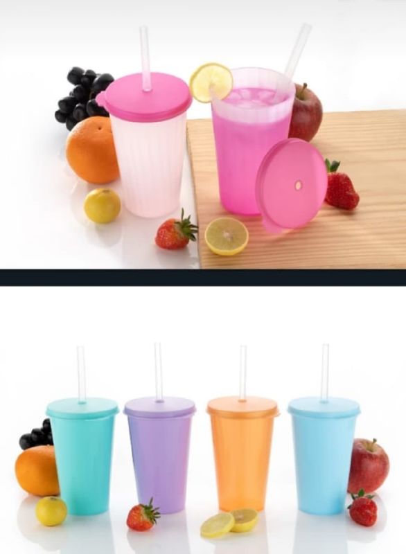 NVB Plastic Tumbler Glass Set