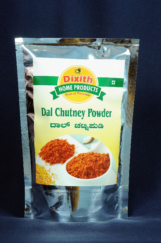 Dixith Dal chutney powder, for Snacks, Feature : Hygienic, Longer Shelf Life, Tasty Delicious