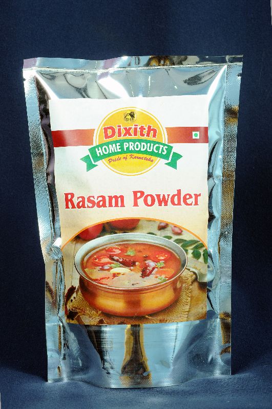 Blended Common Rasam powder, for Cooking, Packaging Type : Plastic Pouch