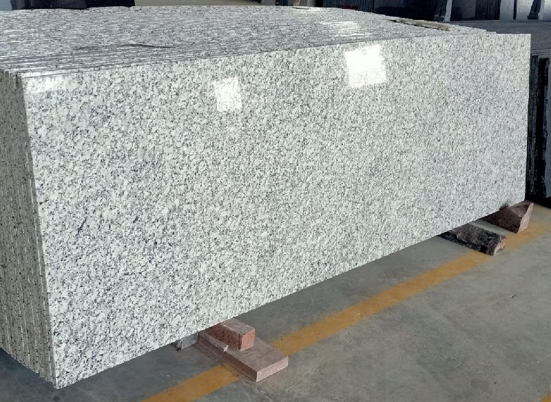 55sq Feet S White Granite Slab, for Vases, Vanity Tops, Treads, Kitchen Countertops, Flooring, Specialities : Stylish Design