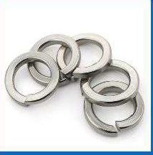 Ark Metal Polished spring washer, Size : 0-15mm