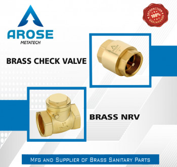brass non return valve