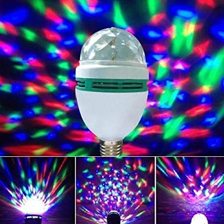Crystal Rotating Disco LED Bulb