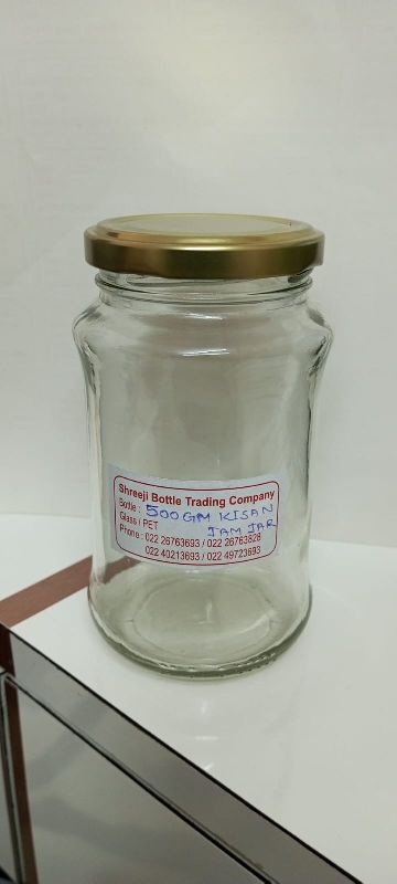 500 ML Clear Glass Jar