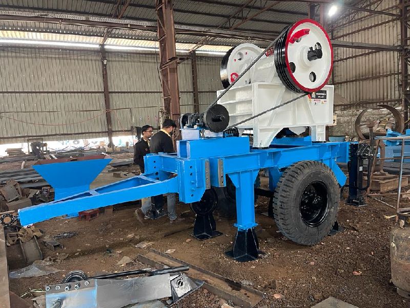 Chrome Finish Electric Hars jaw crusher, for Commercial, Construction Industry, Industrial
