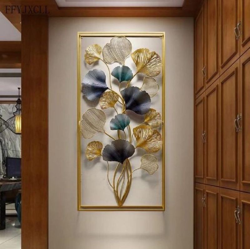 Metal Iris Wall Decor Frame, for Decoration, Feature : Easy To Fit, Good Quality, Good Strength, Rust Resistance