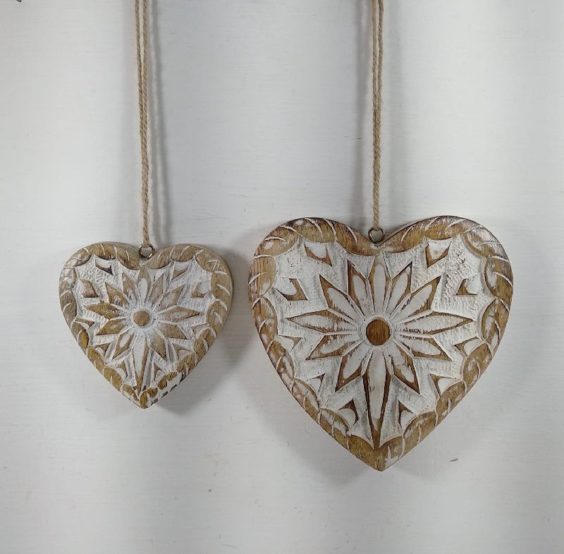 Heart Shaped Hanging Ornaments