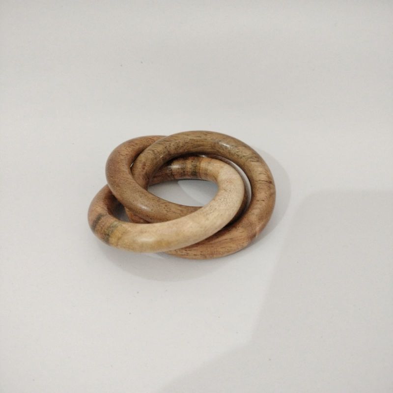 Wooden Chain Link Napkin Ring