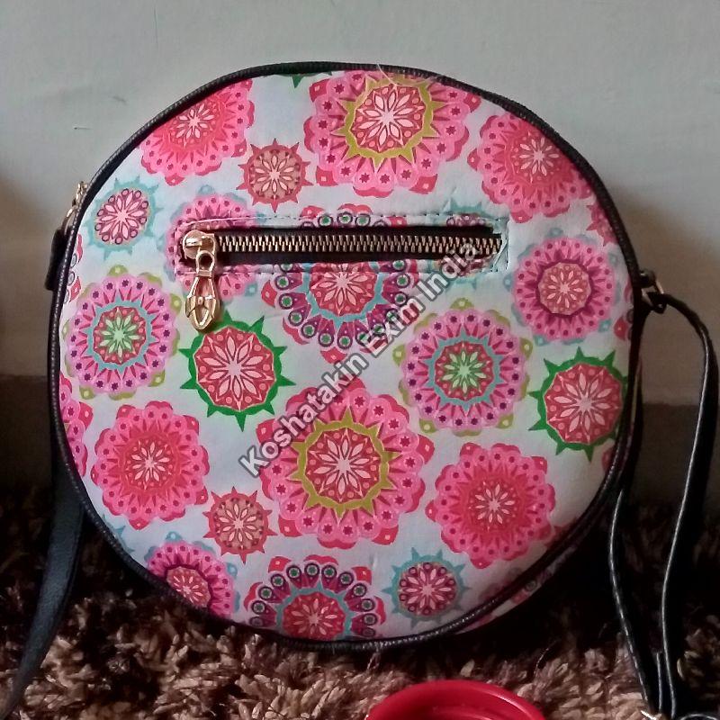 Ladies Round Side Bags, Size Standard Koshatakin Exim India, Rajkot
