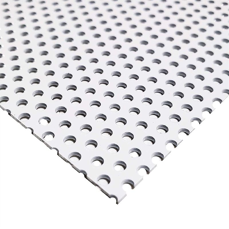 Aluminium Polished Aluminum Perforated Sheets, for Industrial, Pattern : Plain