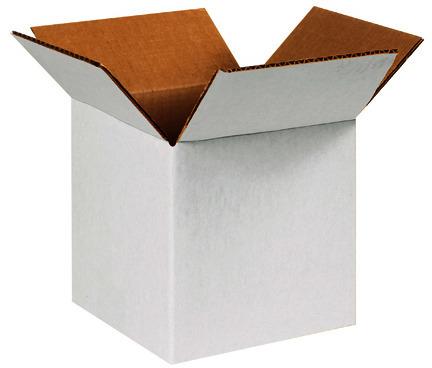 Duplex Corrugated Box, Color : White