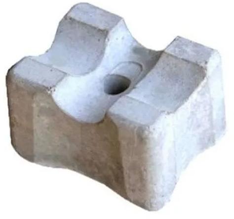 Plain Polished cement cover block, Size : 400x200x100 mm