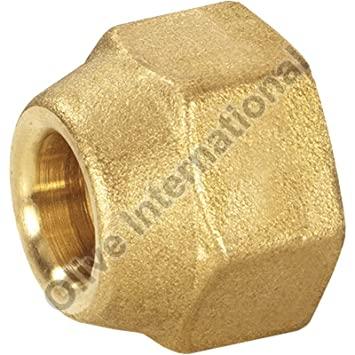 Polished Brass Flare Nuts, Certification : ISI Certified