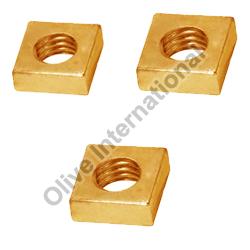 Brass Square Nuts