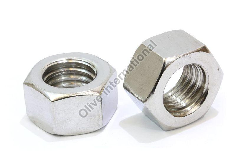 Polished Stainless Steel Nuts, for Electrical Fittings, Furniture Fittings, Size : Standard