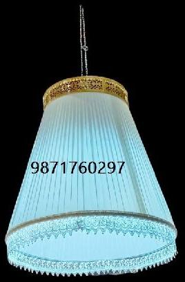 Round Handmade hanging lamp Shade, for Hotel, Mall, events, Color : Light Blue, Light Green, Red
