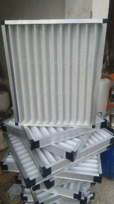 Rectangular Aluminium Frame pre filter for AHU