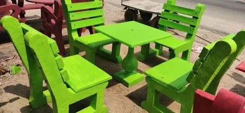 Cement Table and Chair, for Outdoor Use, Feature : High Strength, Easy To Place