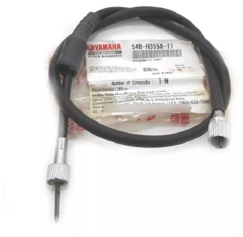 Yamaha Speedometer Cable - 54BH35501100, Color : Black